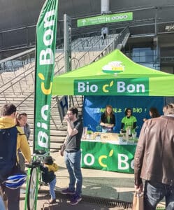 Animation commerciale en magasin - Vélo smoothies