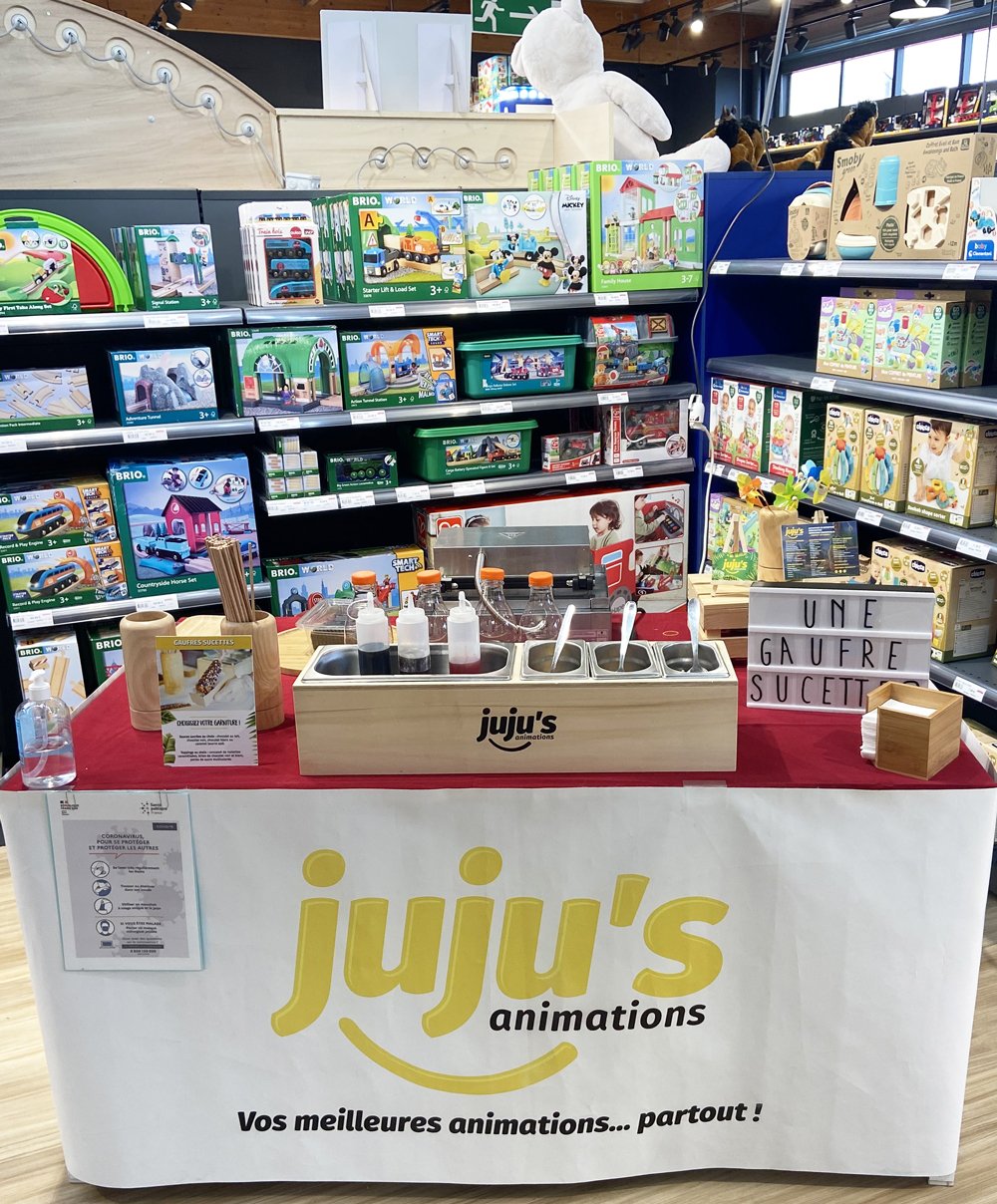 Animation commerciale marketing activations Juju's Activations