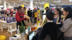 Stand Bubble Tea en magasin