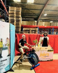 Animation commerciale Vélo smoothies