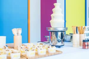 Animation en entreprise - Fontaine fromage