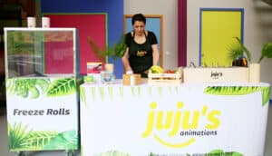 Animation en entreprise - Freeze rolls
