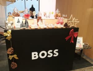 Animation commerciale marketing en magasin - Boss