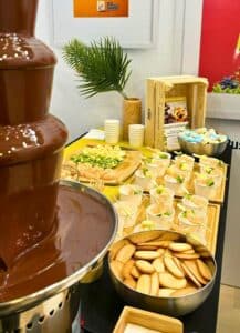 Animation Fontaine chocolat en entreprise