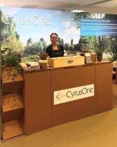 Animation commerciale Smoothies en salon professionnel