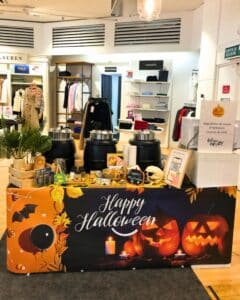 Animation commerciale en magasin pour Halloween
