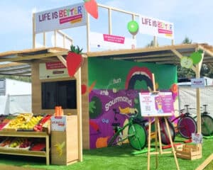 Animation Vélo Smoothies sur Festival