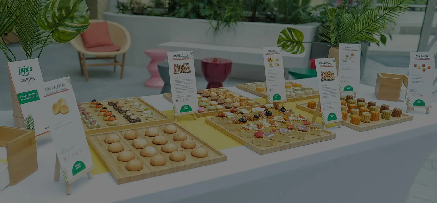 Buffet traiteur en entreprise